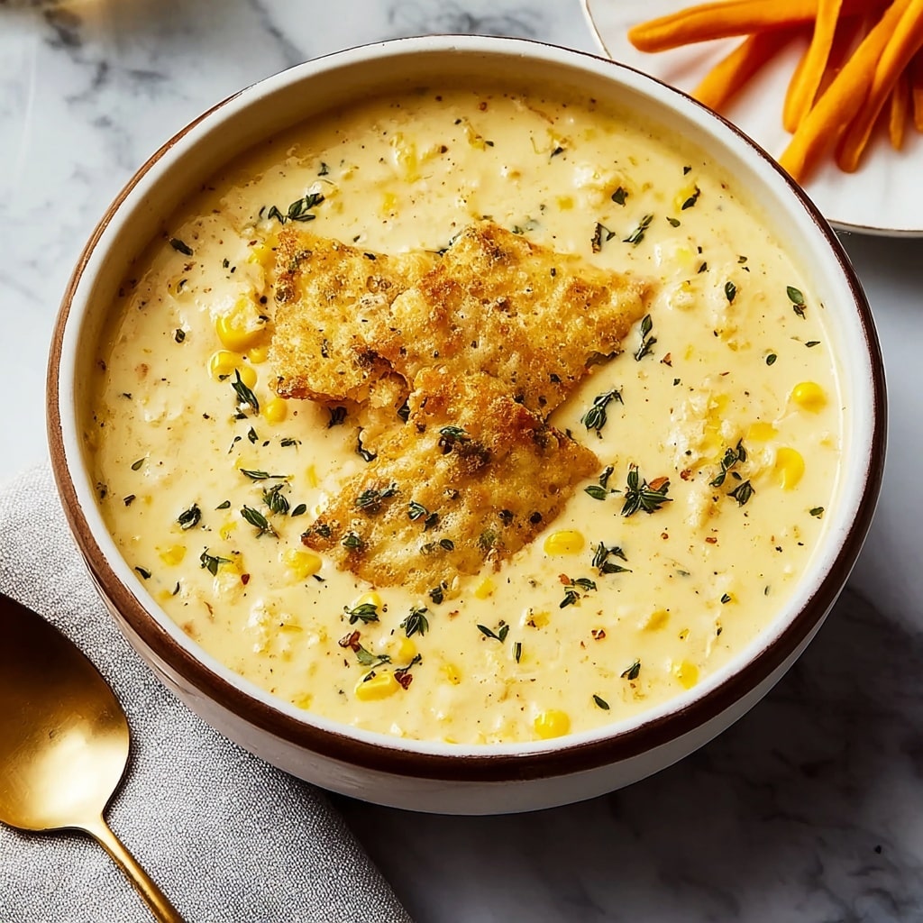 Creamy Chicken Corn Chowder Recipe - Recipe Image