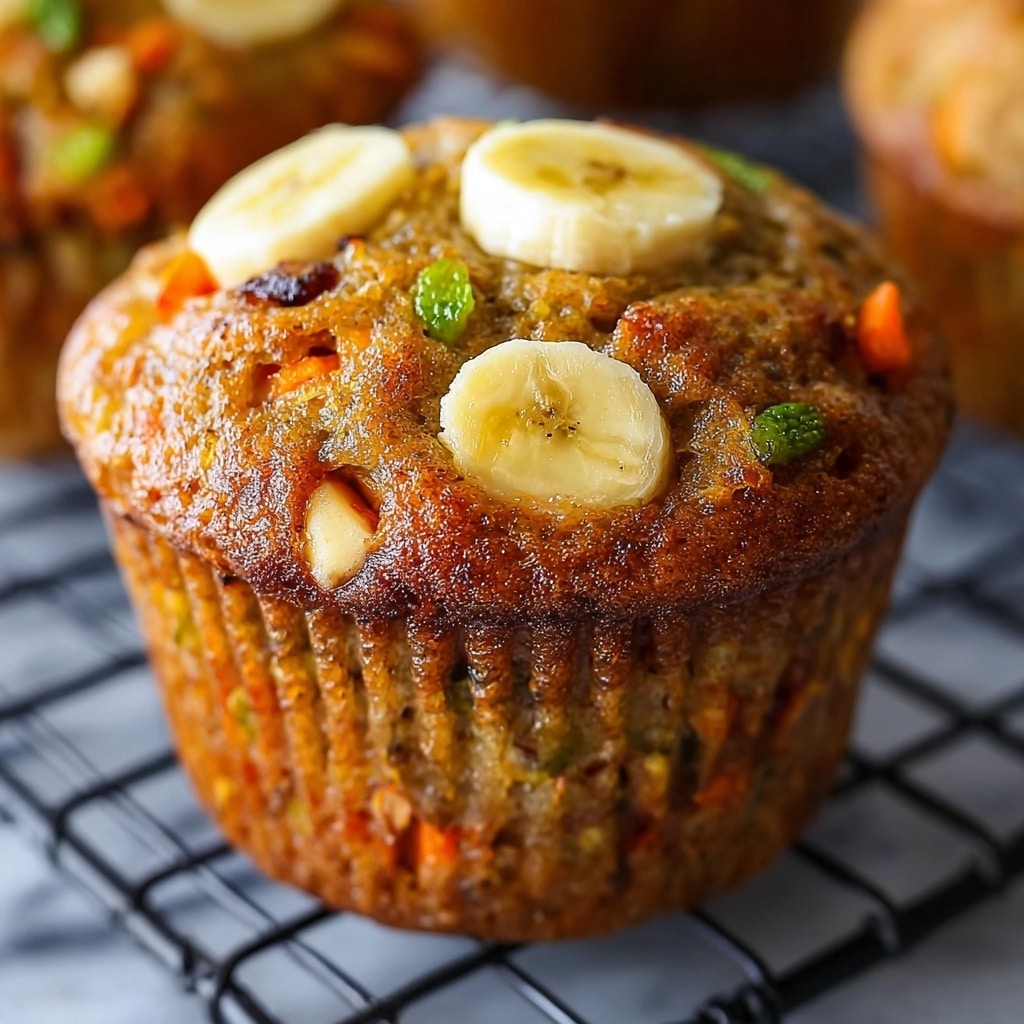 Morning Glory Banana Carrot Muffins Recipe - Recipe Image