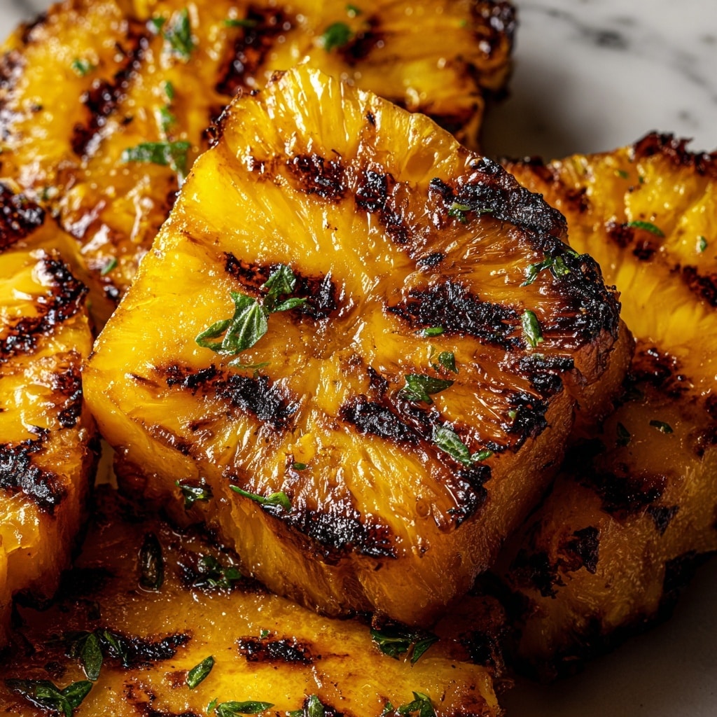 Grilled Pineapple: A Sweet and Smoky Tropical Delight Recipe - Recipe Image