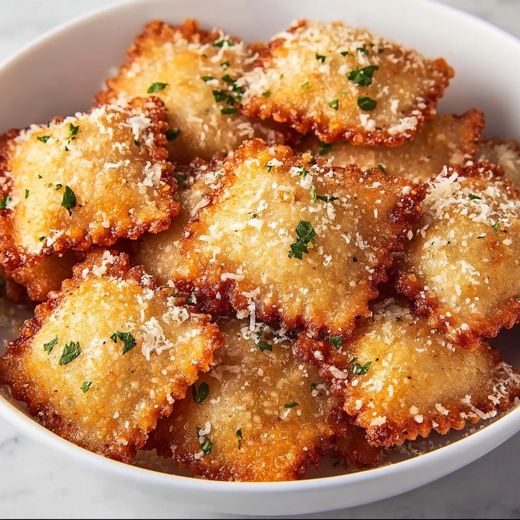 Fried Cheese Ravioli Recipe - Recipe Image