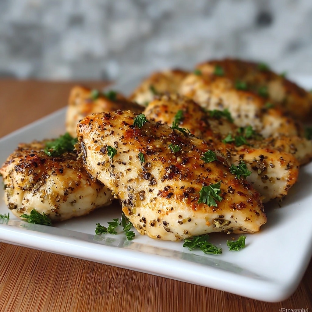 Garlic Boneless Baked Chicken Breast Recipe - Recipe Image