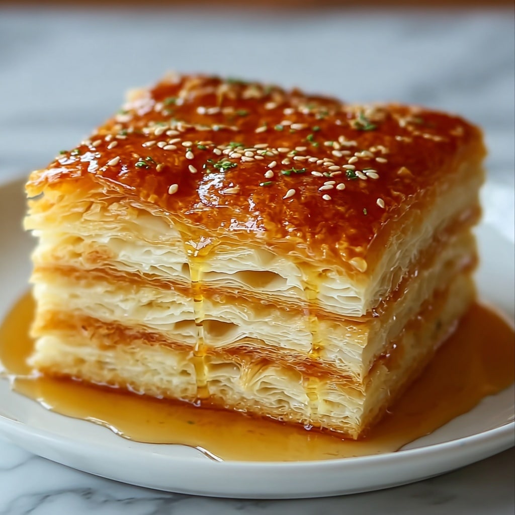 Pepper Jelly and Cream Cheese Puff Pastry Squares Recipe - Recipe Image