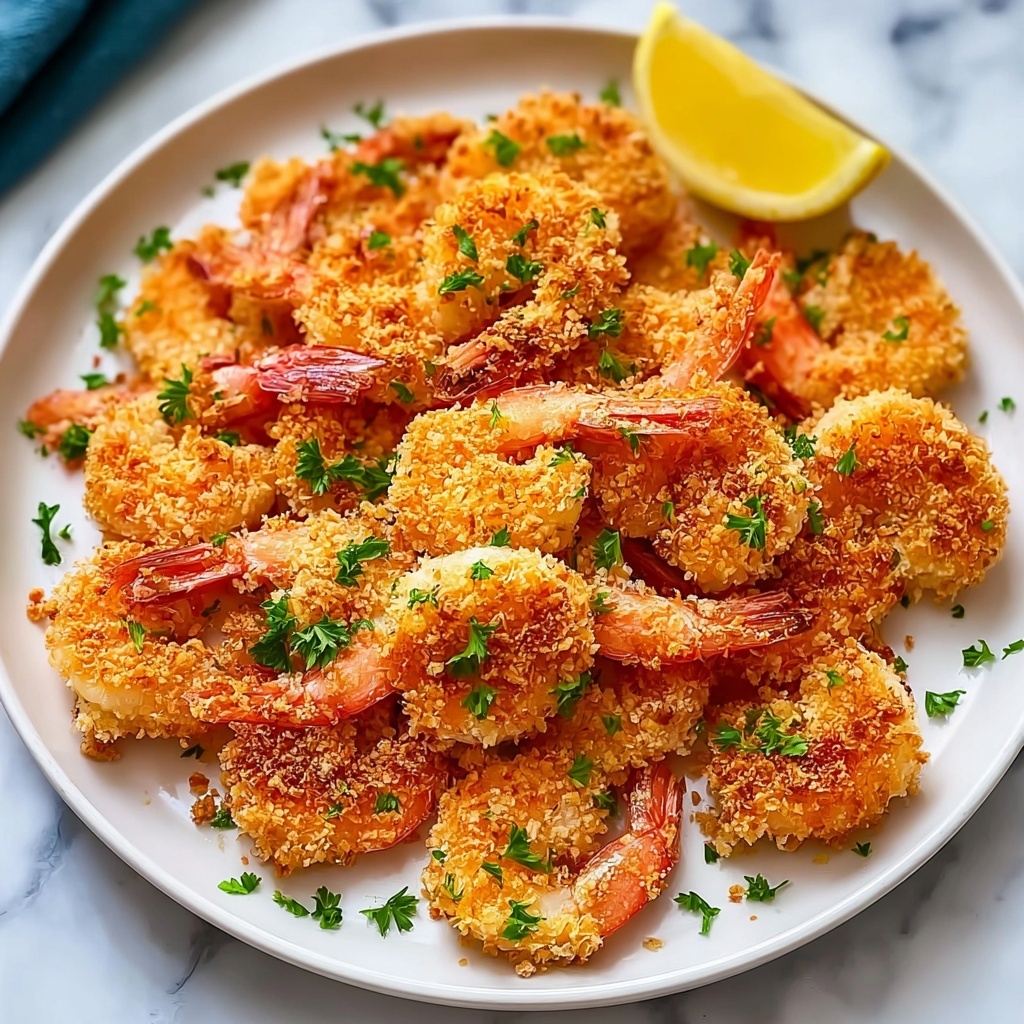 Crunchy Baked Shrimp Recipe - Recipe Image