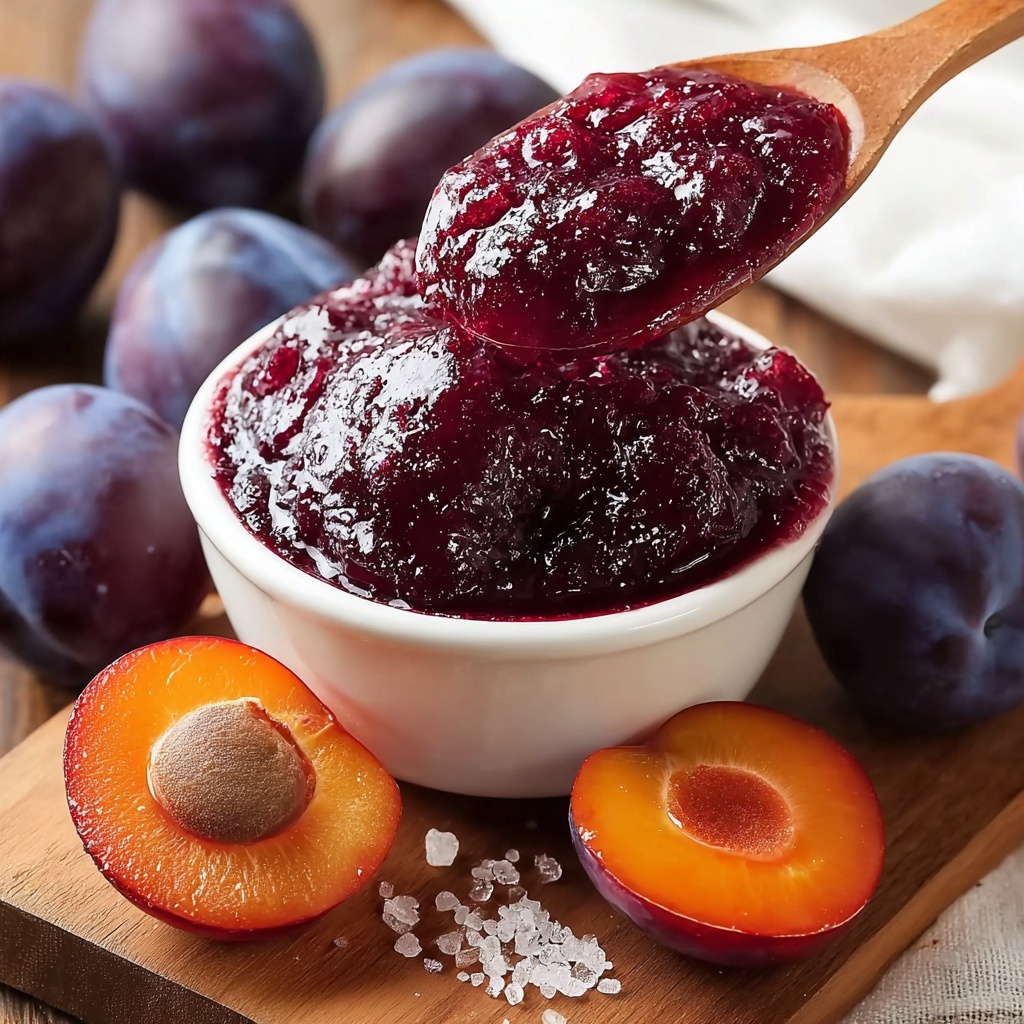 Easy Plum Jam Recipe - Recipe Image