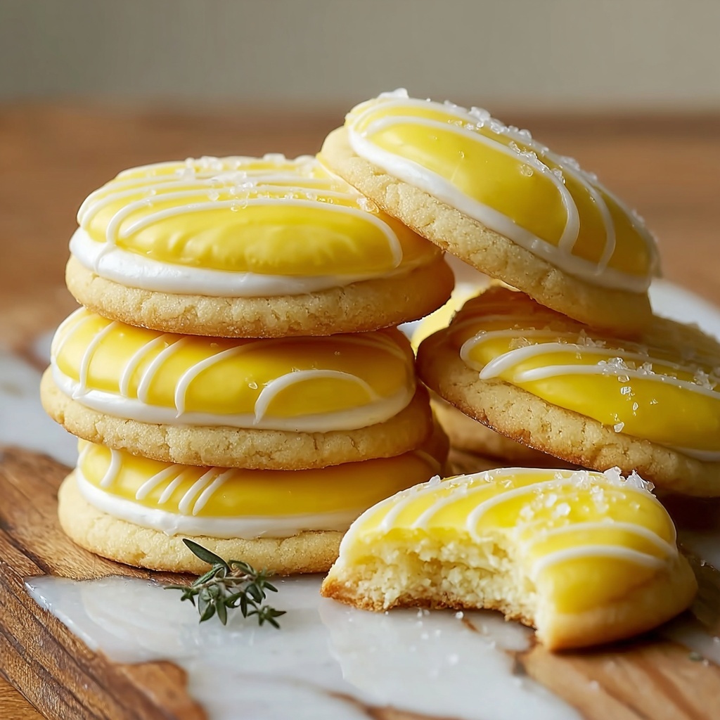 Luscious Lemon Heaven Cookies Recipe - Recipe Image