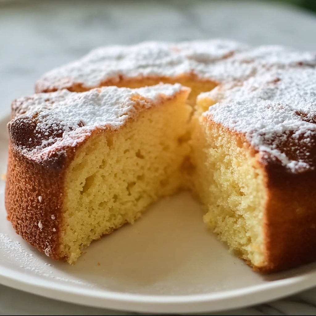 Old Fashioned Butter Cake Recipe - Recipe Image