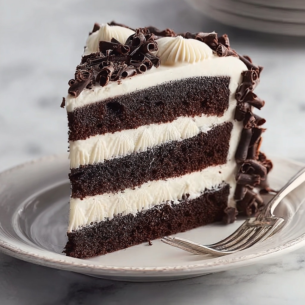 Tuxedo Cake Costco Copy Cat Recipe - Recipe Image