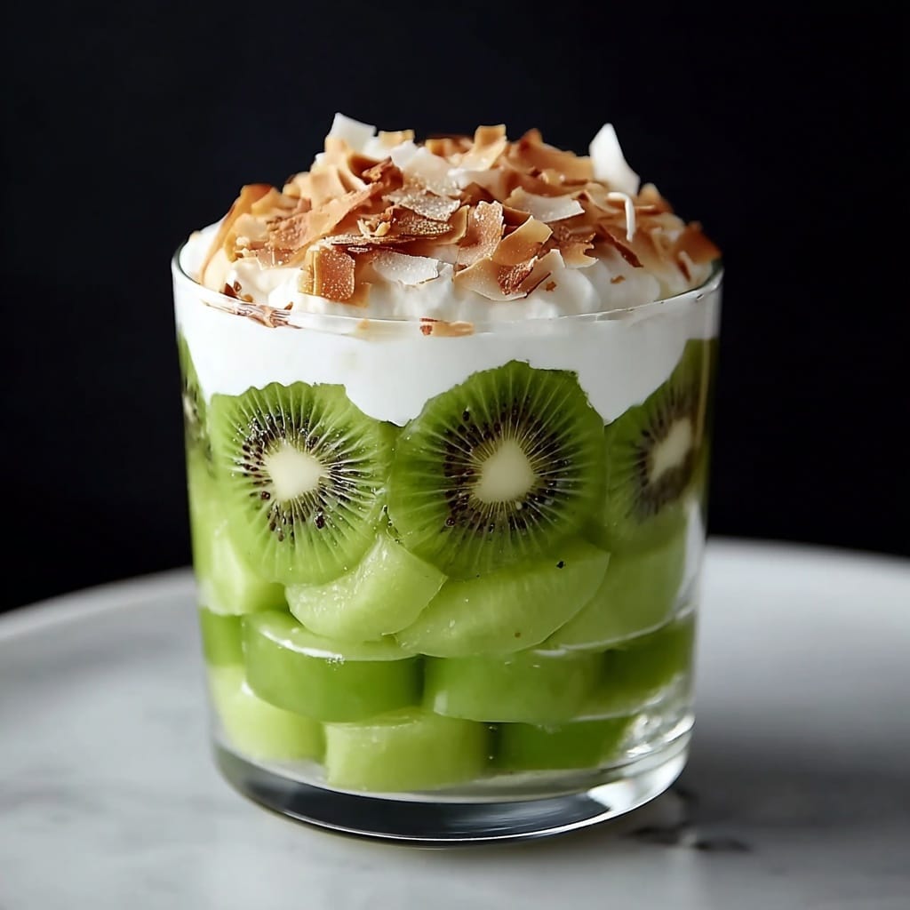 Kiwi and Coconut Parfait Recipe - Recipe Image