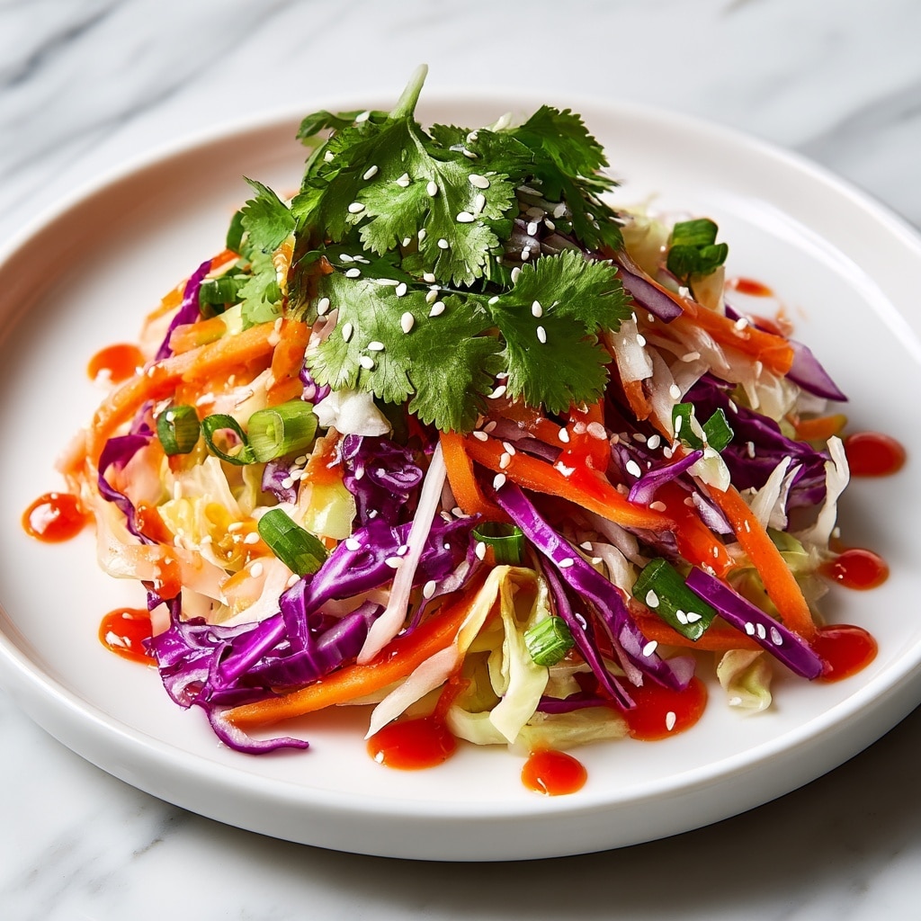 Quick Korean Spicy Slaw Recipe - Recipe Image