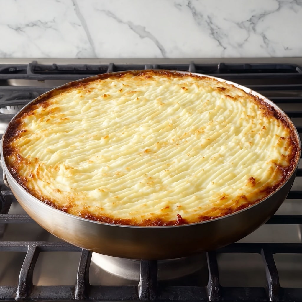 Classic Shepherd’s Pie with Savory Beef and Mashed Potatoes Recipe - Recipe Image