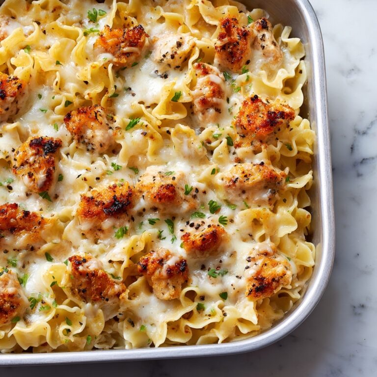 Cheese Chicken Alfredo Bake Recipe
