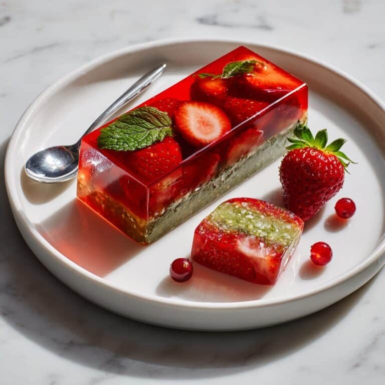 Strawberry Jelly Summer Pudding Recipe