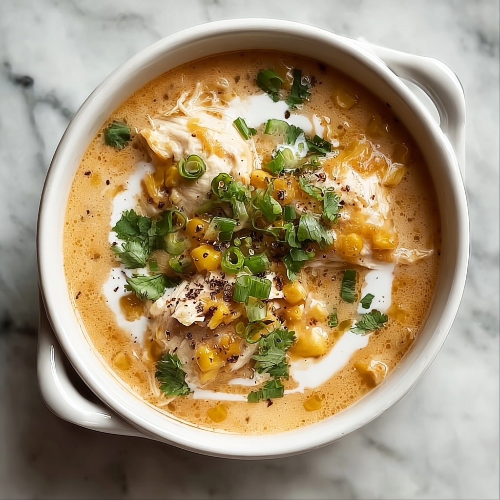 Creamy Chicken Enchilada Soup Recipe