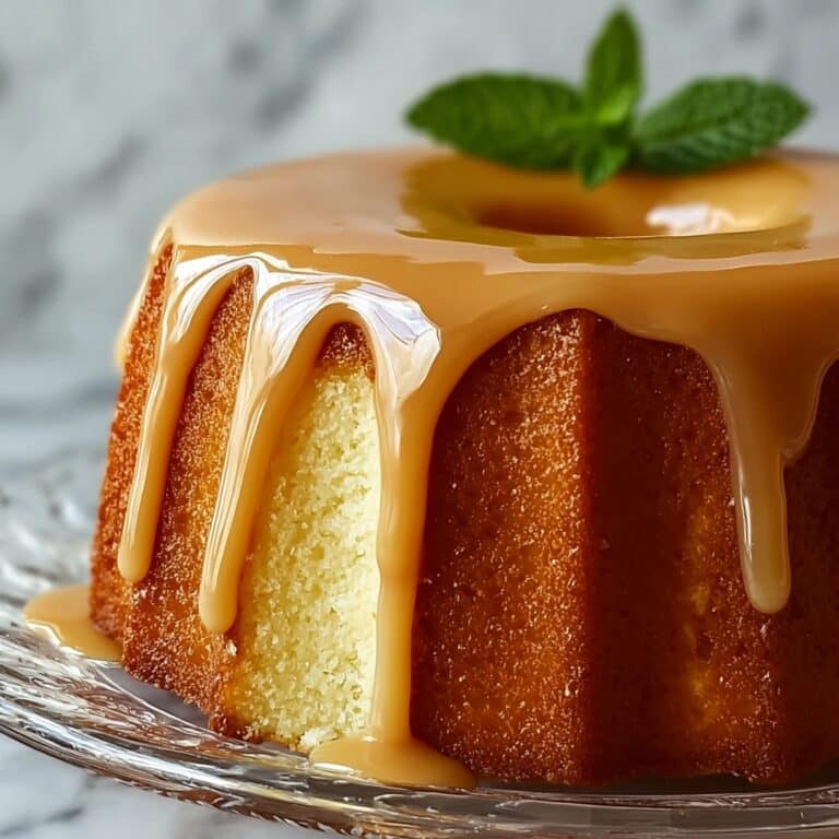 Vanilla Buttermilk Pound Cake Recipe