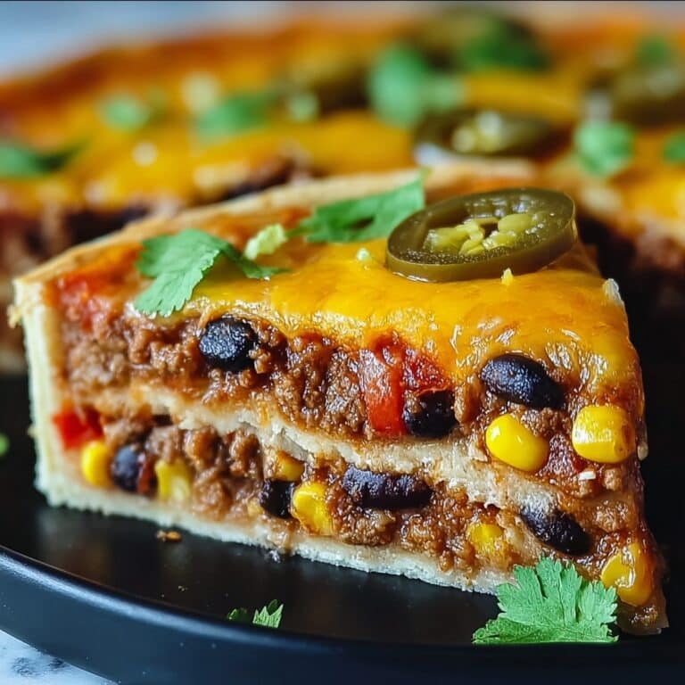 Cheesy Burrito Pie Recipe