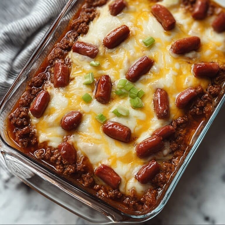Chili Cheese Dog Casserole Recipe