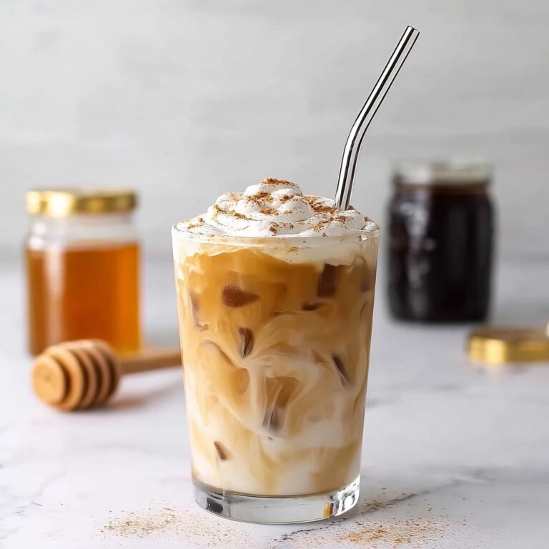 Iced Honey Cinnamon Latte Recipe