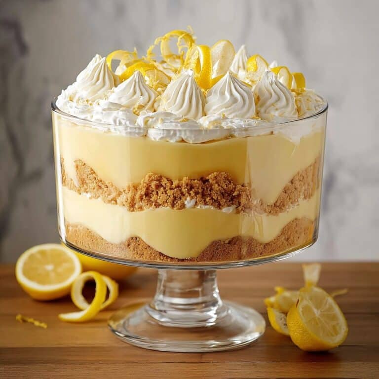 Outrageous Lemon Lovers Trifle Recipe