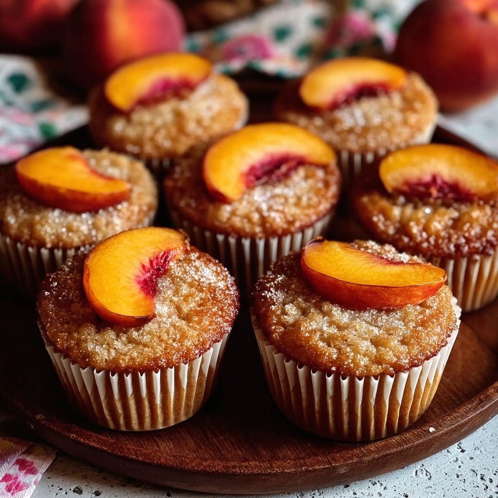 Peach Financiers: Elegant French Almond Cakes Recipe