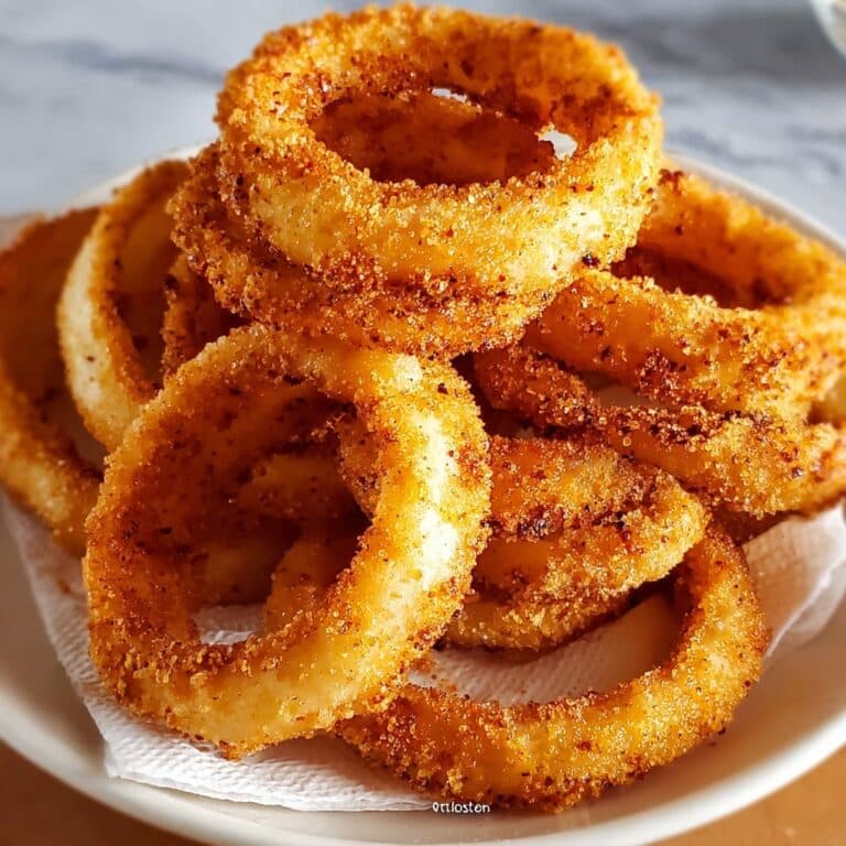 Crispy Fried Onion Rings Recipe