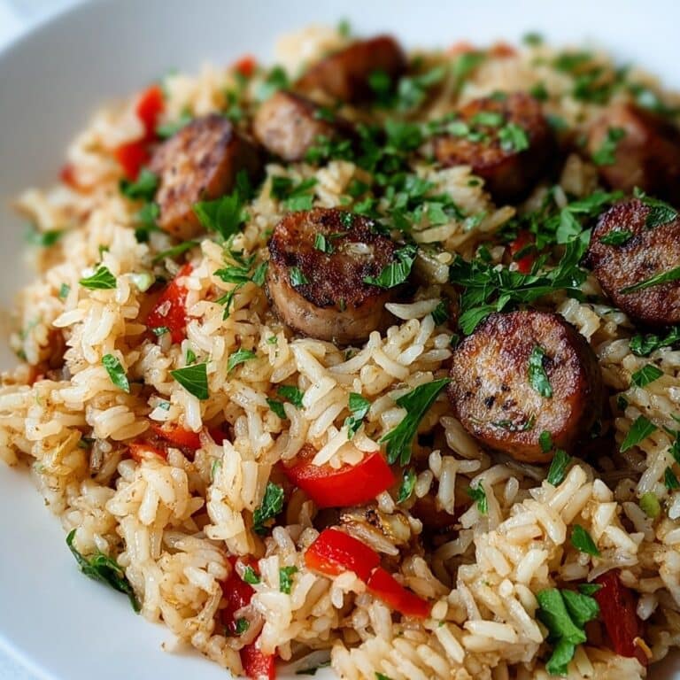 Rice and Italian Sausage Skillet Recipe