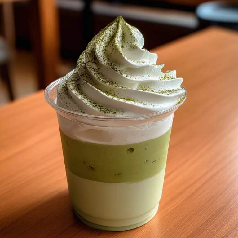 Creamy Matcha Frappe Recipe