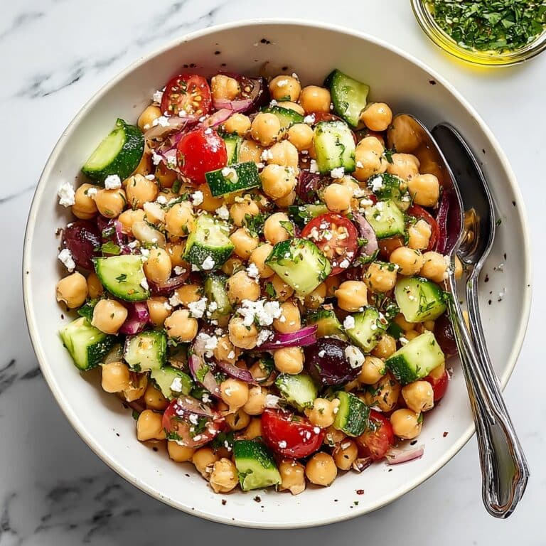 Mediterranean Chickpea Salad Recipe