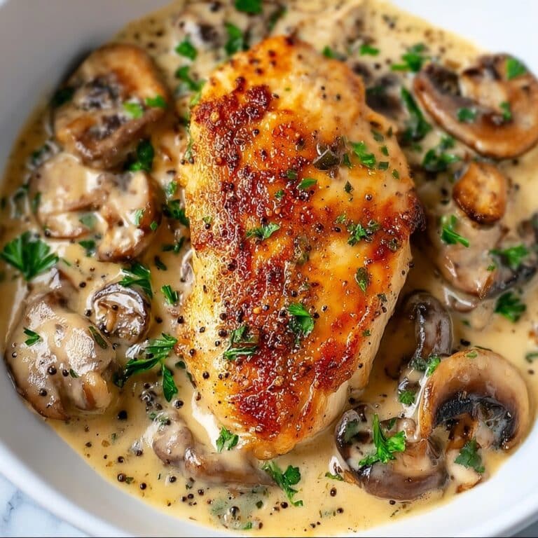 Creamy Mushroom Chicken Recipe