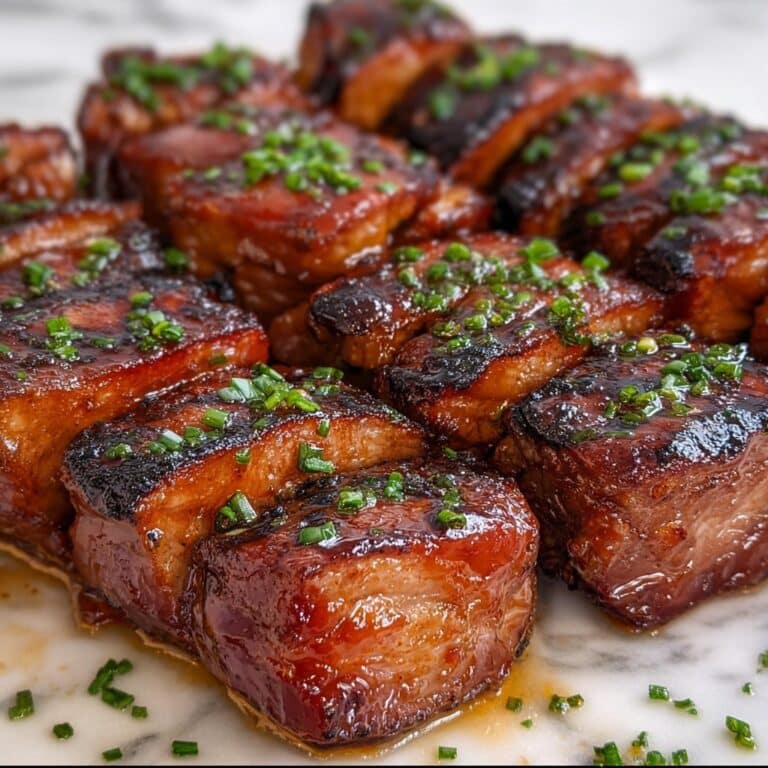 Maple BBQ Hasselback Kielbasa Bites Recipe