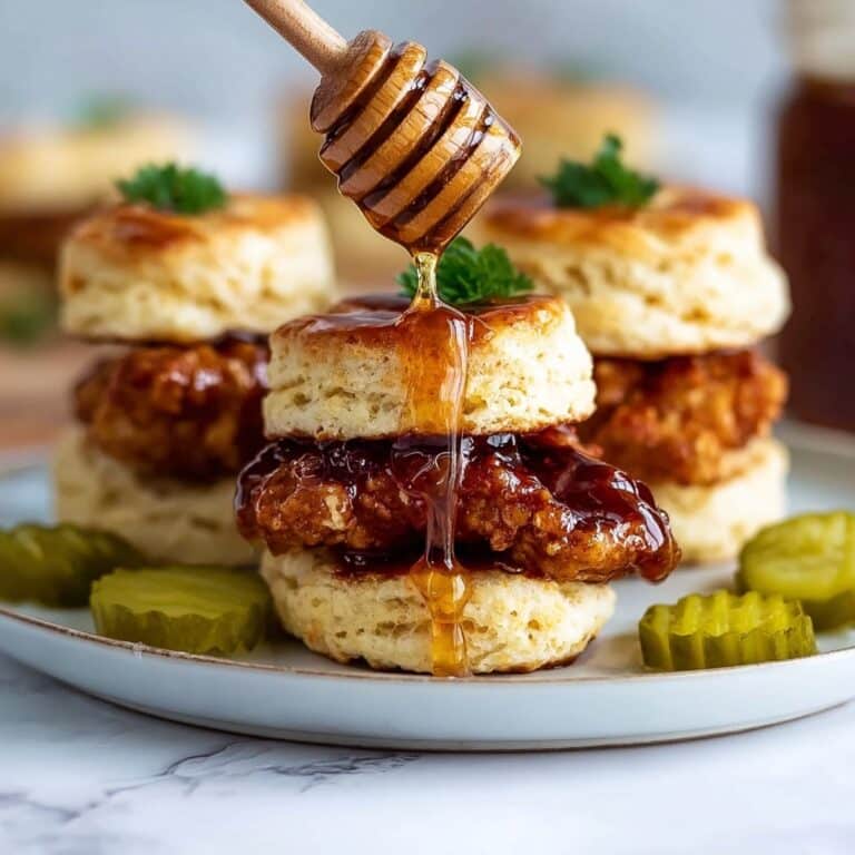 Hot Honey Chicken Biscuits Recipe