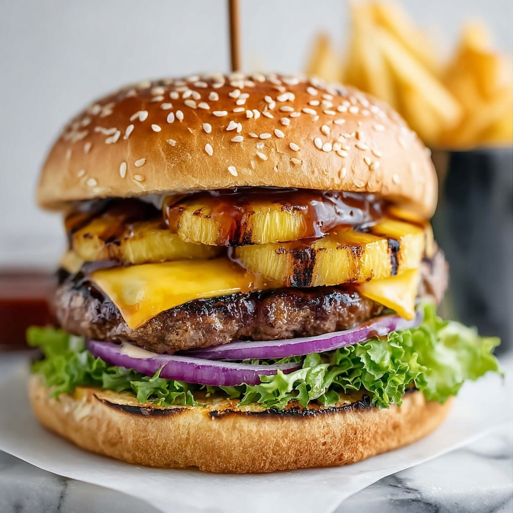 Hawaiian Burger Recipe