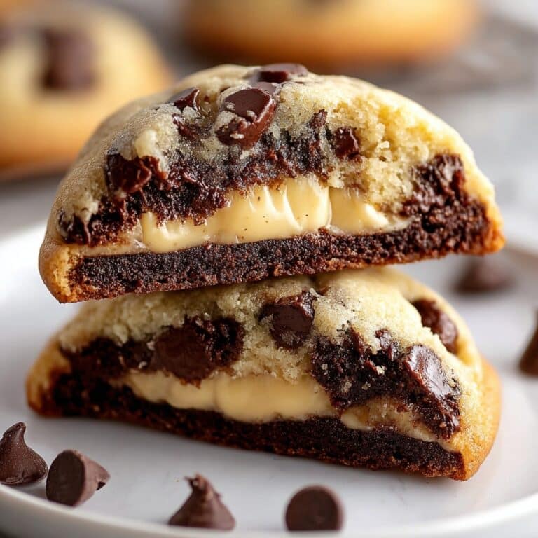Cheesecake Stuffed Chocolate Chip Cookies Recipe