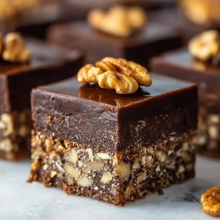 No-Bake Date Walnut Slice Recipe