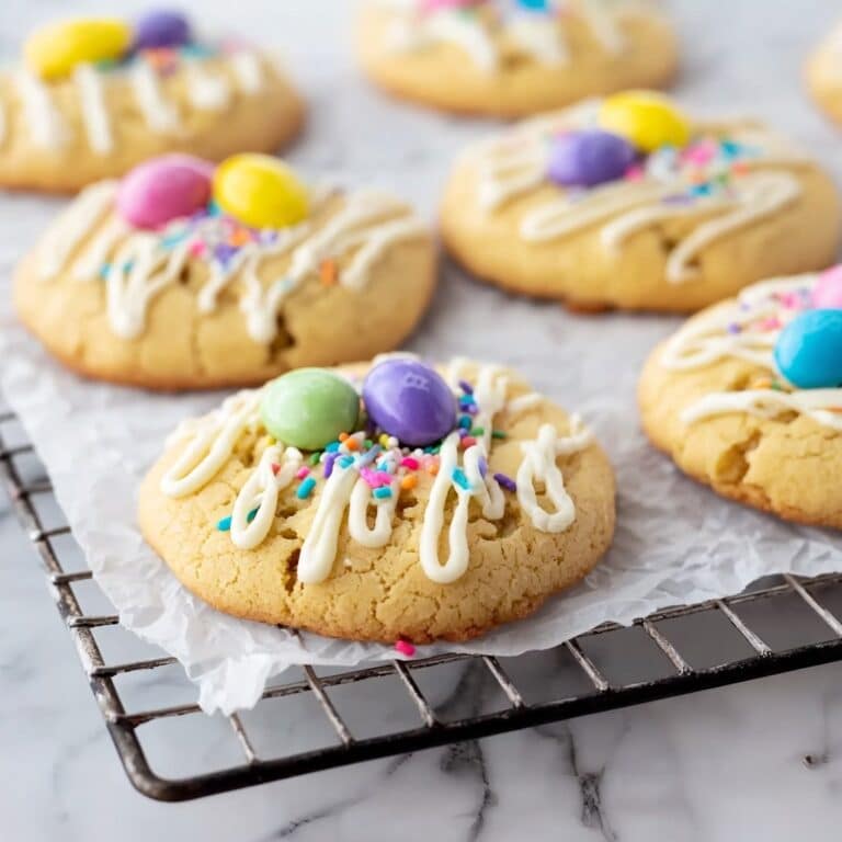 Pastel Candy-Centered Butter Cookies Recipe