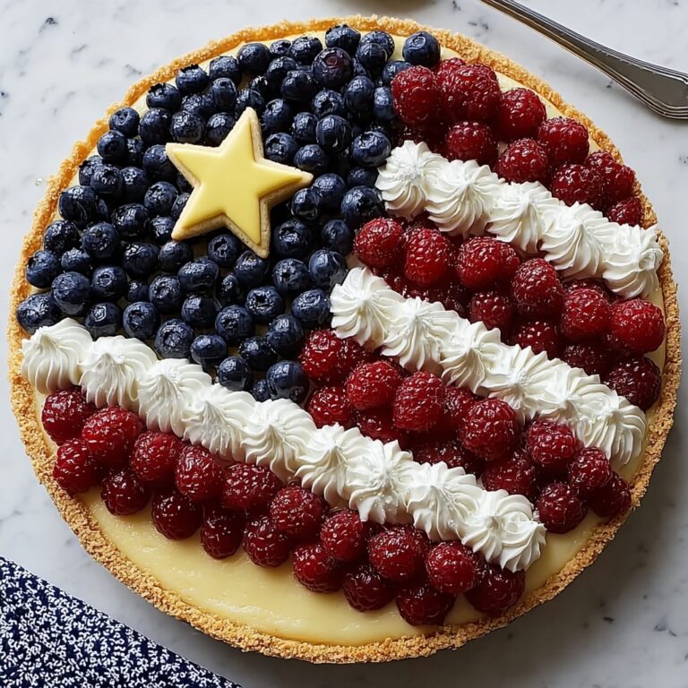 Red, White, and Blueberry Flag Pizza Recipe