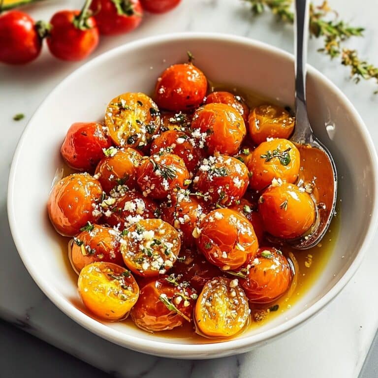 Garlic Roasted Cherry Tomatoes Recipe