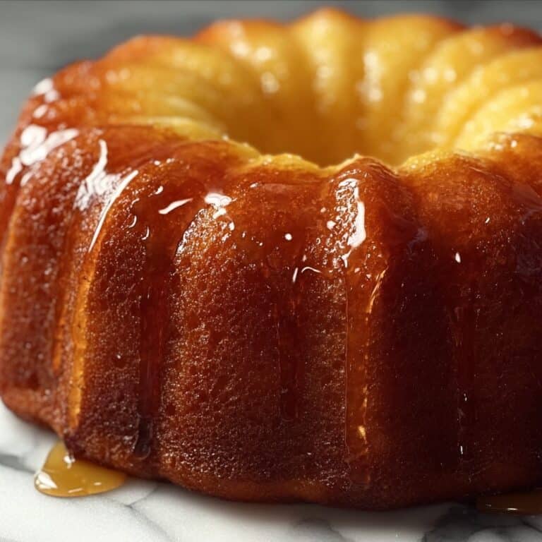 Pineapple Juice Pound Cake Recipe