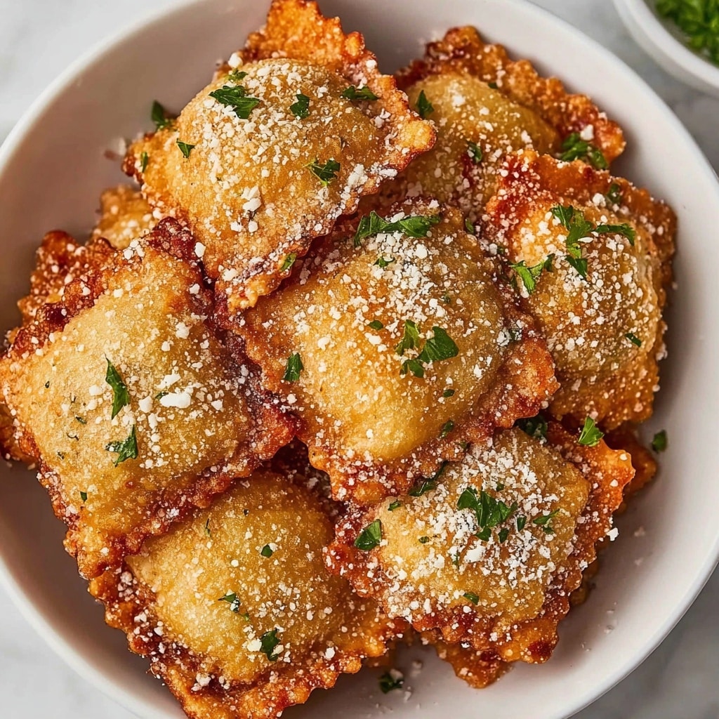 Fried Cheese Ravioli Recipe