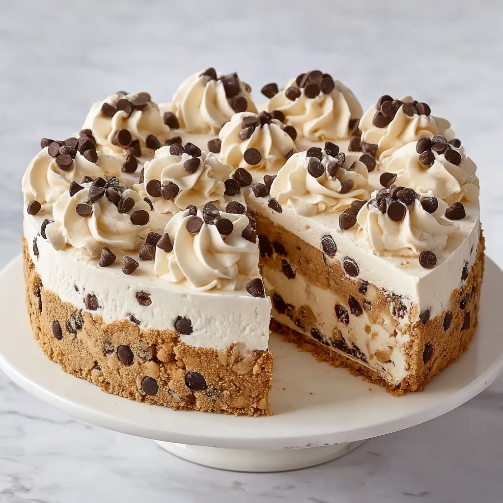 Chocolate Chip Cookie Ice Cream Cake Recipe