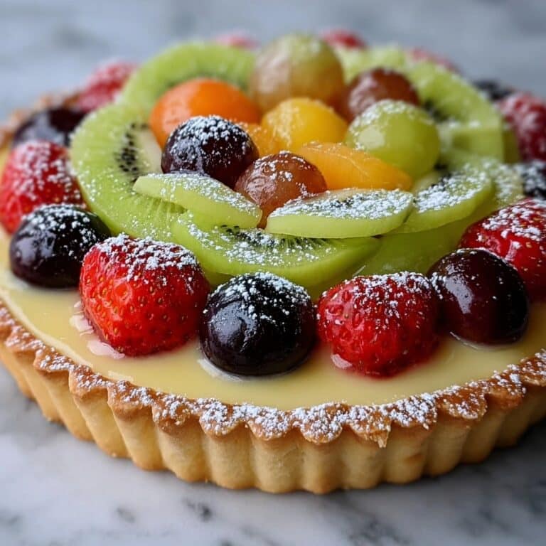 Cinnamon Sugar Cookie Fruit Tart Recipe