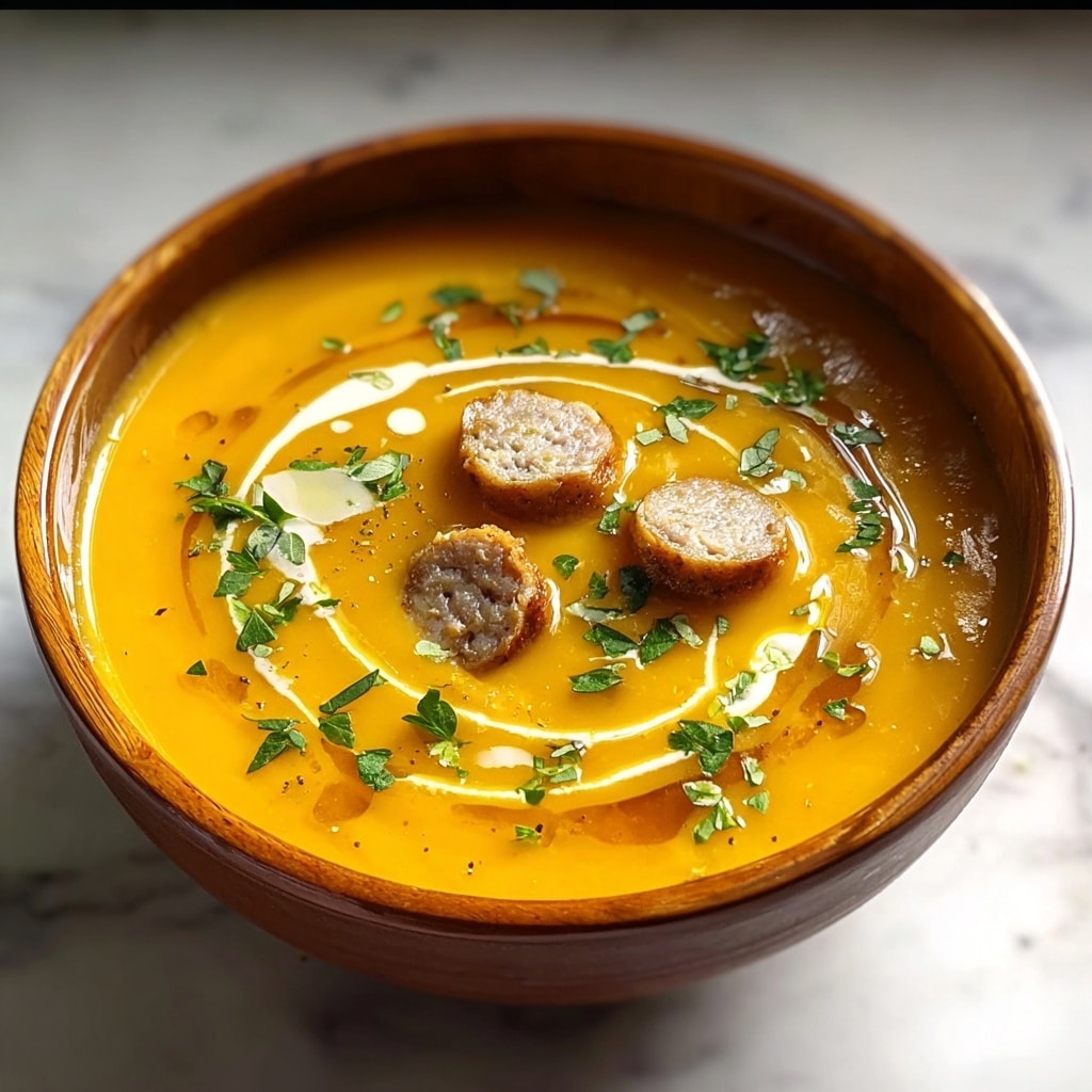 Creamy Turmeric Pumpkin and Carrot Soup Recipe