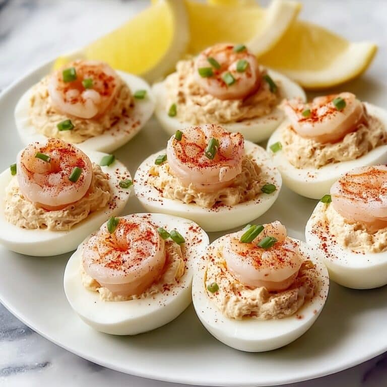 Cajun Shrimp Deviled Eggs Recipe