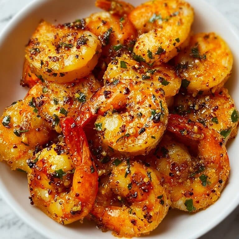 Air Fryer Garlic Parmesan Shrimp Recipe
