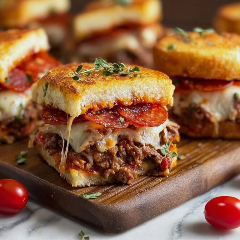 Pepperoni Pizza Sloppy Joes Recipe
