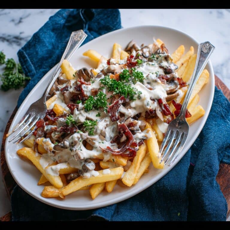 Chicken Waffles with Blueberry Syrup Recipe