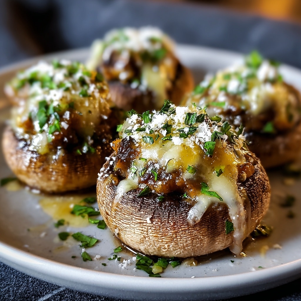 Classic Stuffed Mushrooms Recipe