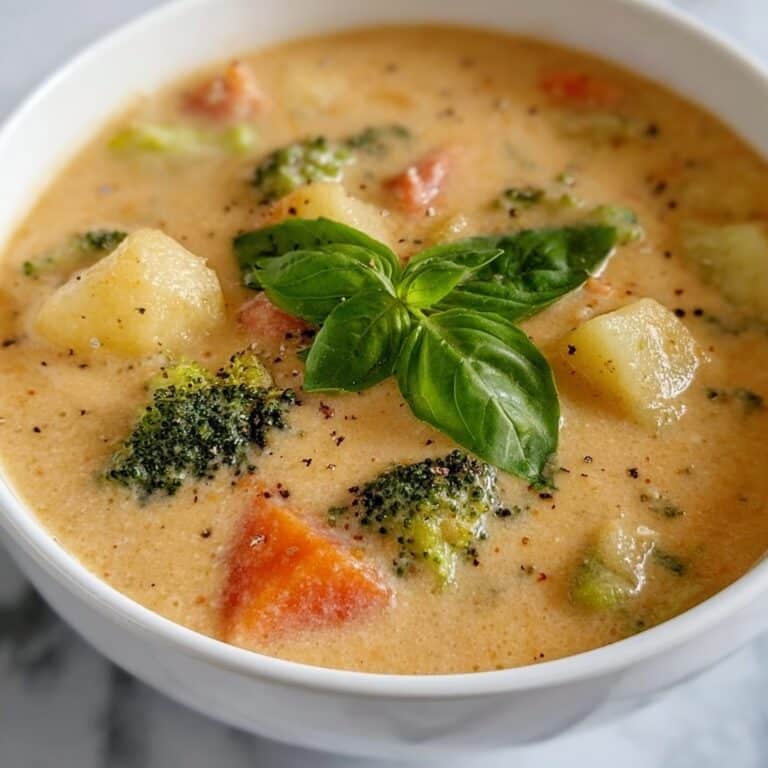 Easy Cheesy Vegetable Chowder Recipe