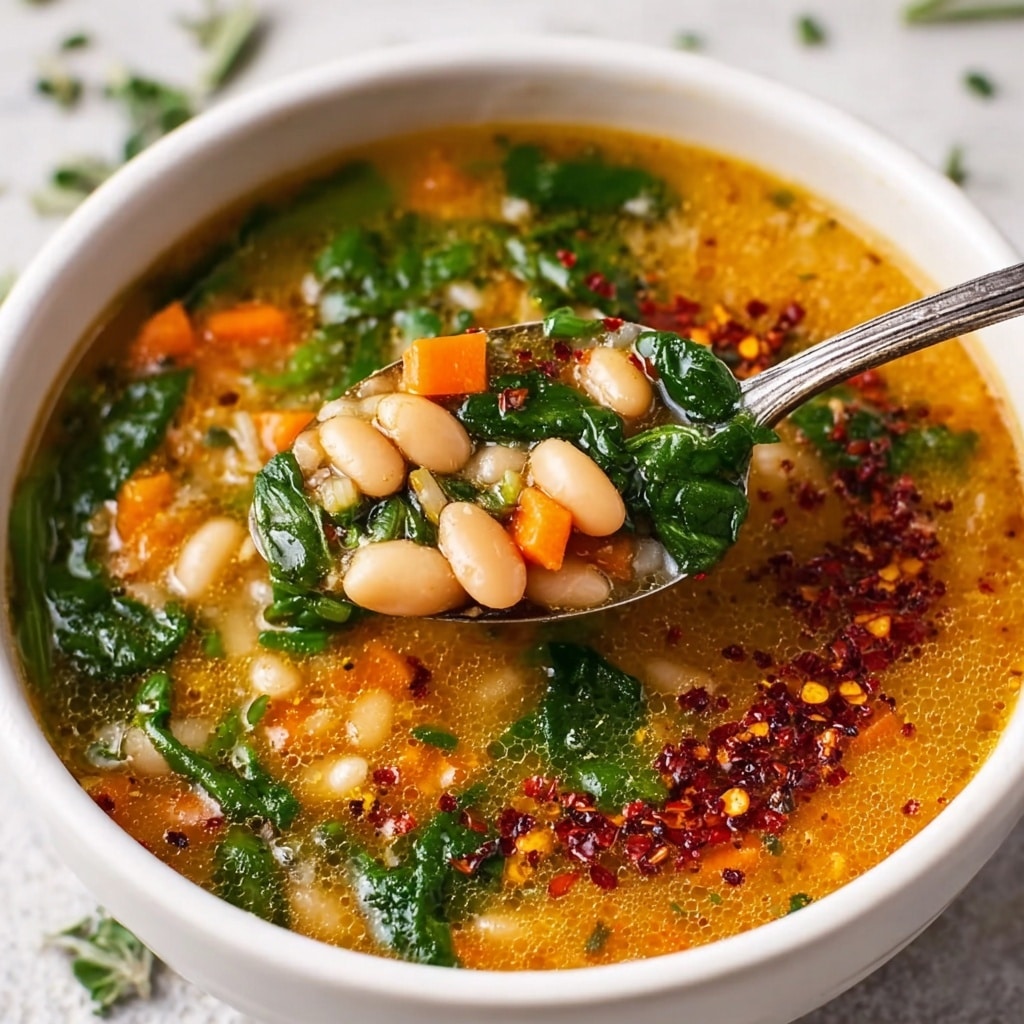 Creamy Tuscan White Bean Soup Recipe