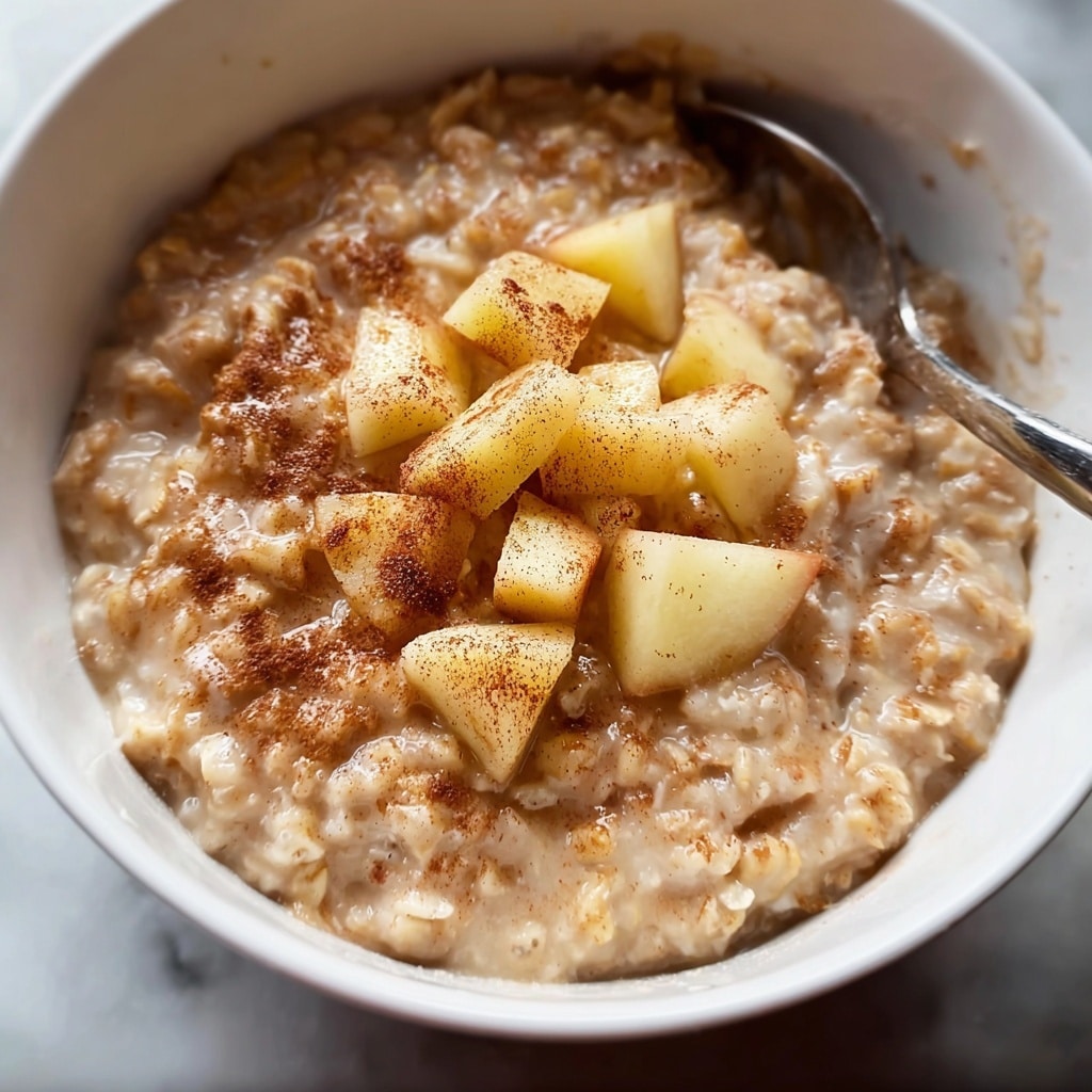 Apple Cinnamon Oatmeal Stovetop Recipe