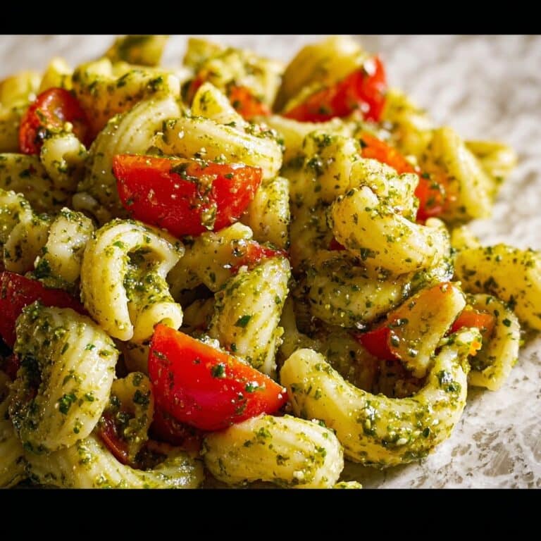 Holiday Pesto Pasta Salad Recipe